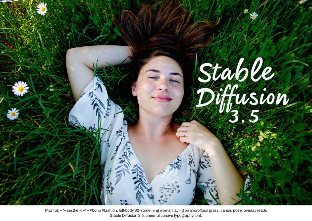 Stable diffusion 3.5 image generator AI, enhancing diversity
