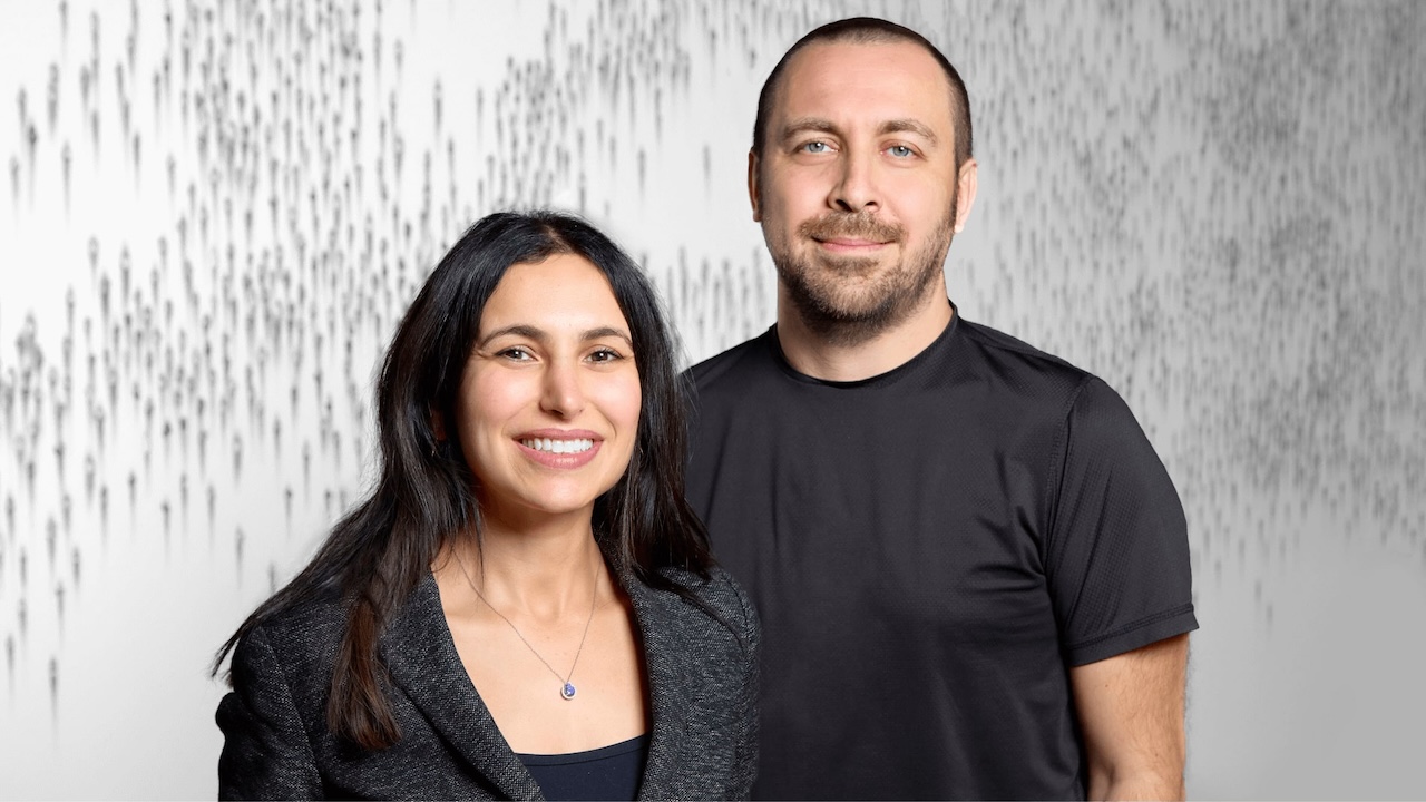 Photo of May Habib CEO & Co-founder of Writer and Waseem AlShikh CTO & Co-founder of Writer