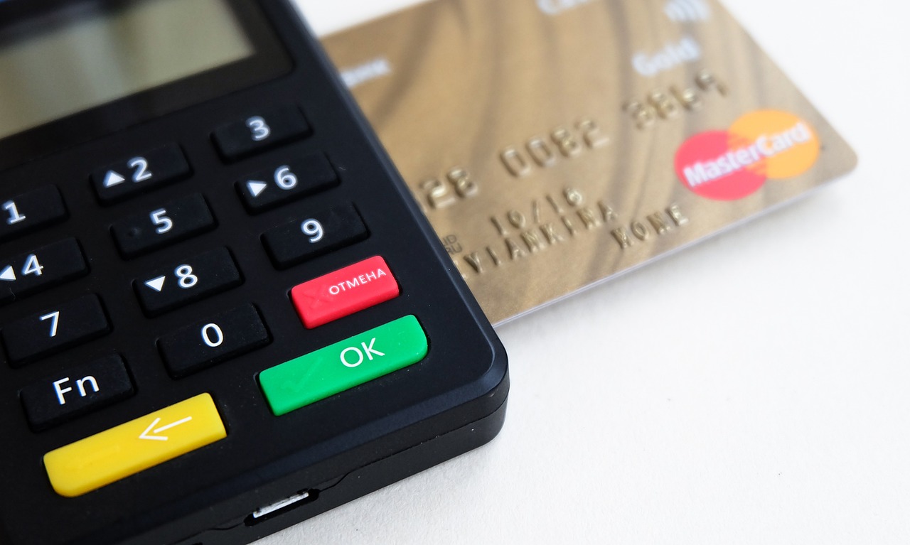 Photo of a credit card