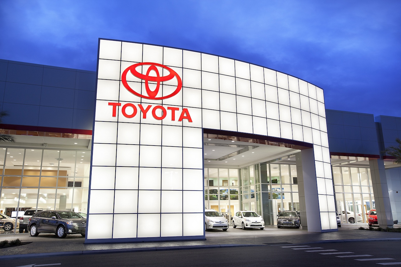 Toyota Dealership Front