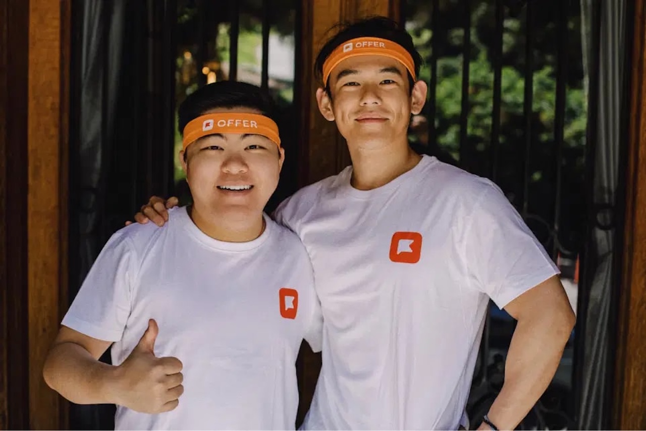 Image of Michael Guan (left) and Jay Ma (right) are the co-founders of Final Round AI.
