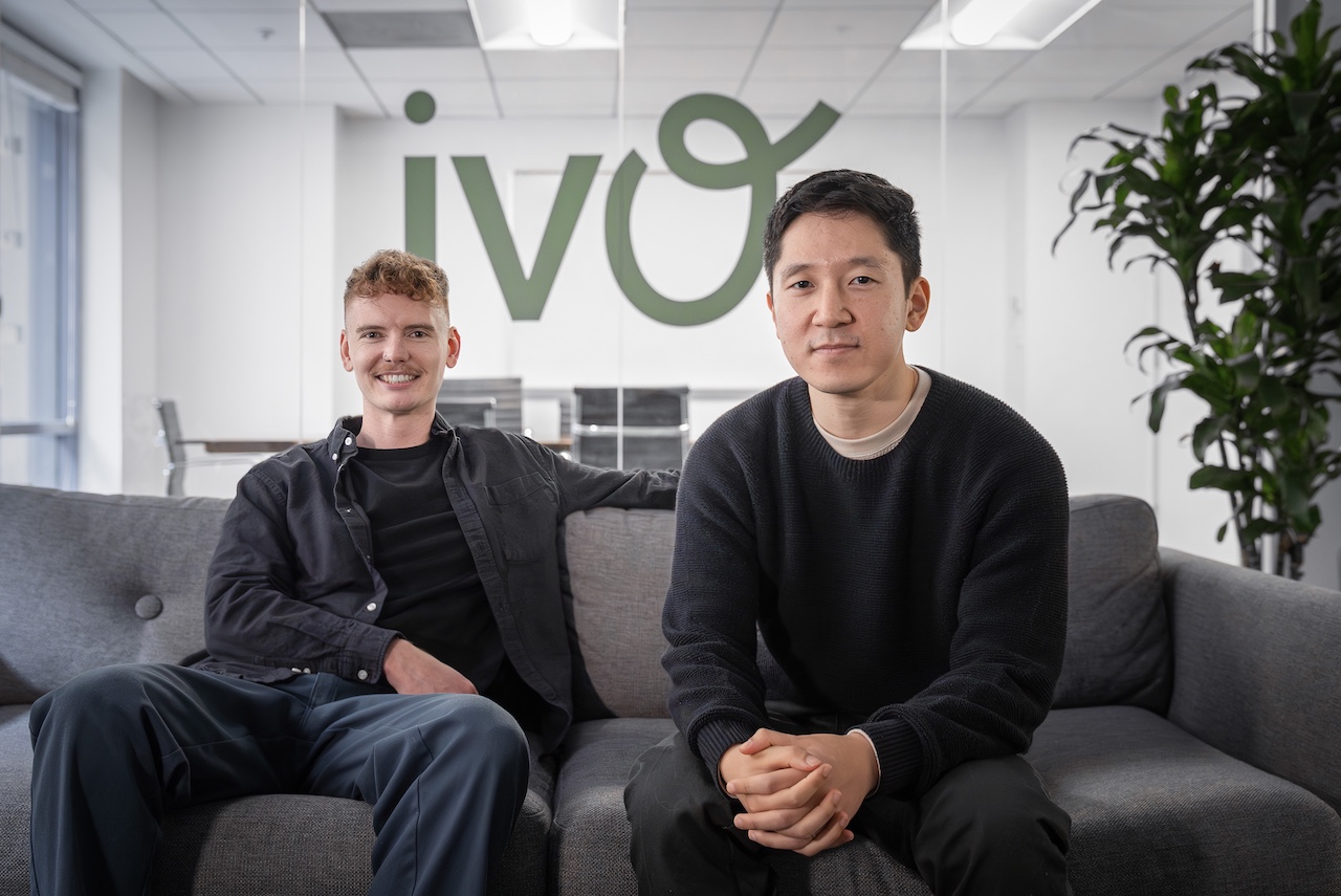 CEO of IVO Min-Kyu and Jacob Duligall