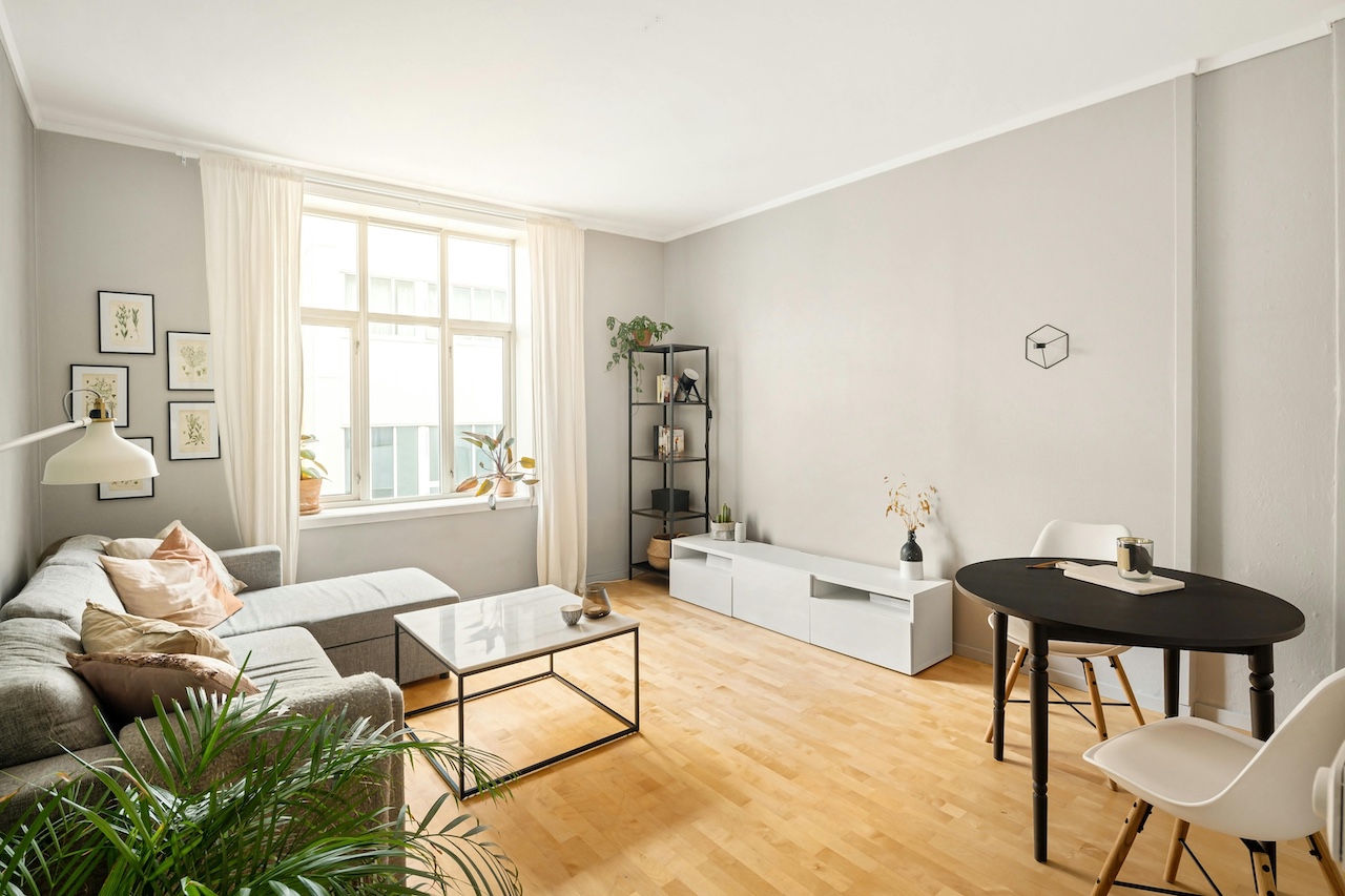 Home goods in an appartment