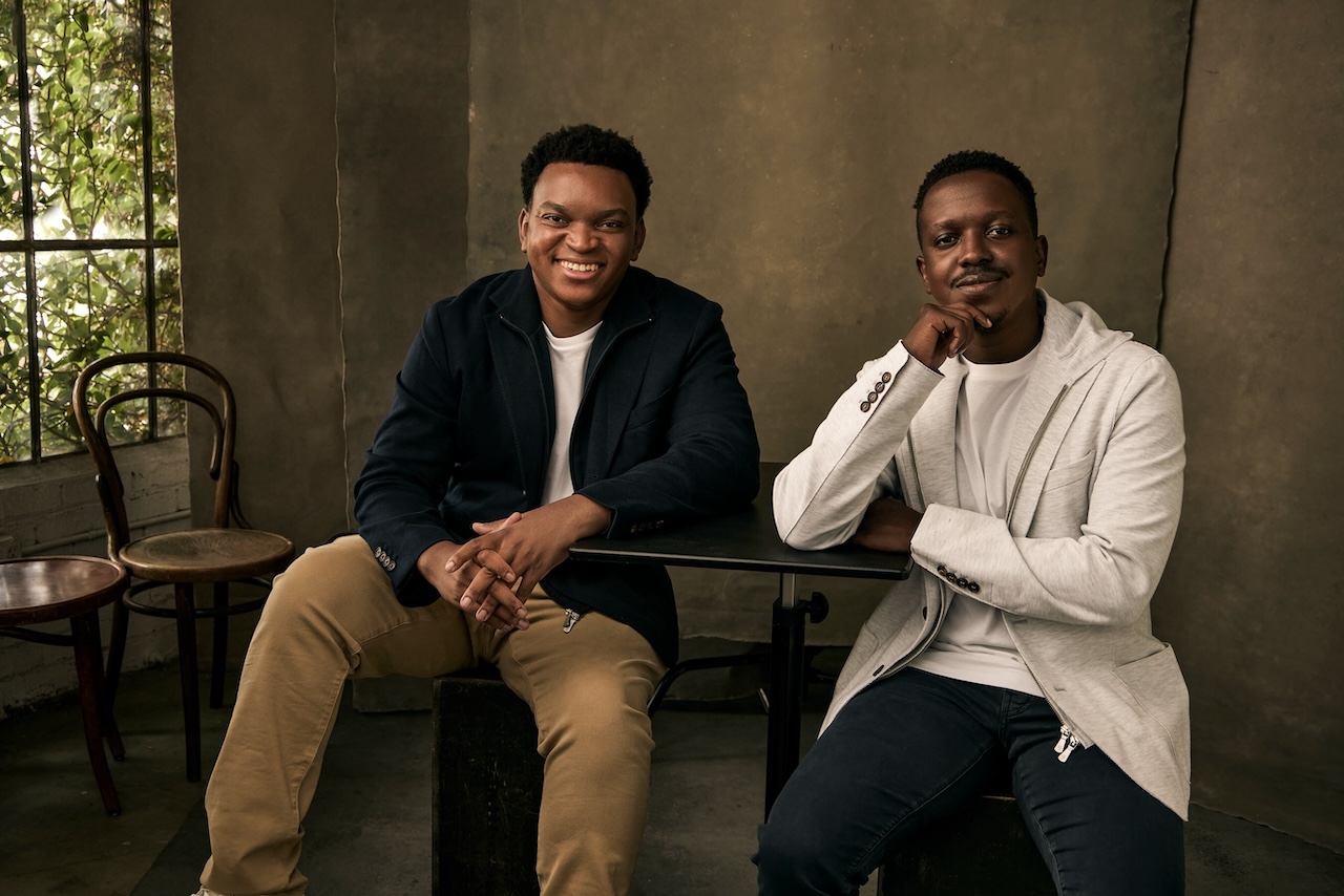 Rwazi co-founders Joseph Rutakangwa (left) and Eric Sewankambo (right), following the company&rsquo;s $12M Series A to accelerate its AI copilot.