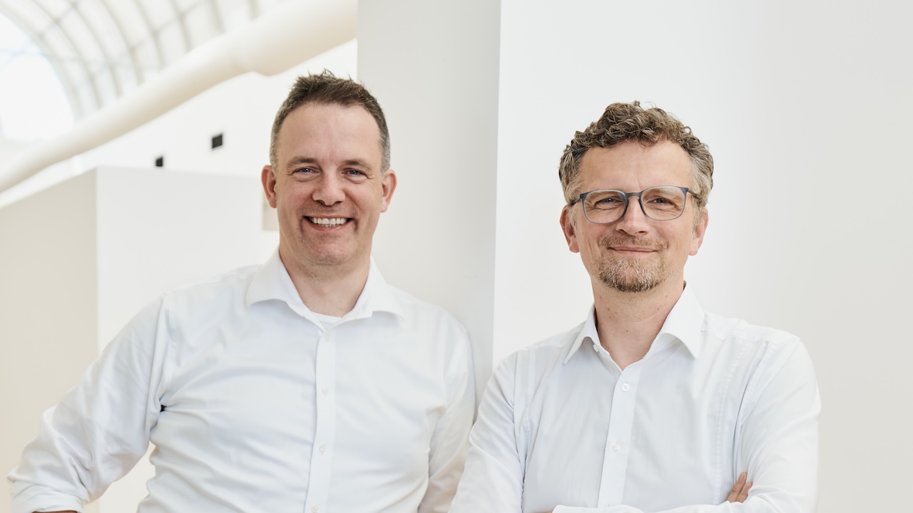 eleQtron leadership team — Jan Henrik Leisse (CEO) and Michael Johanning (CTO)