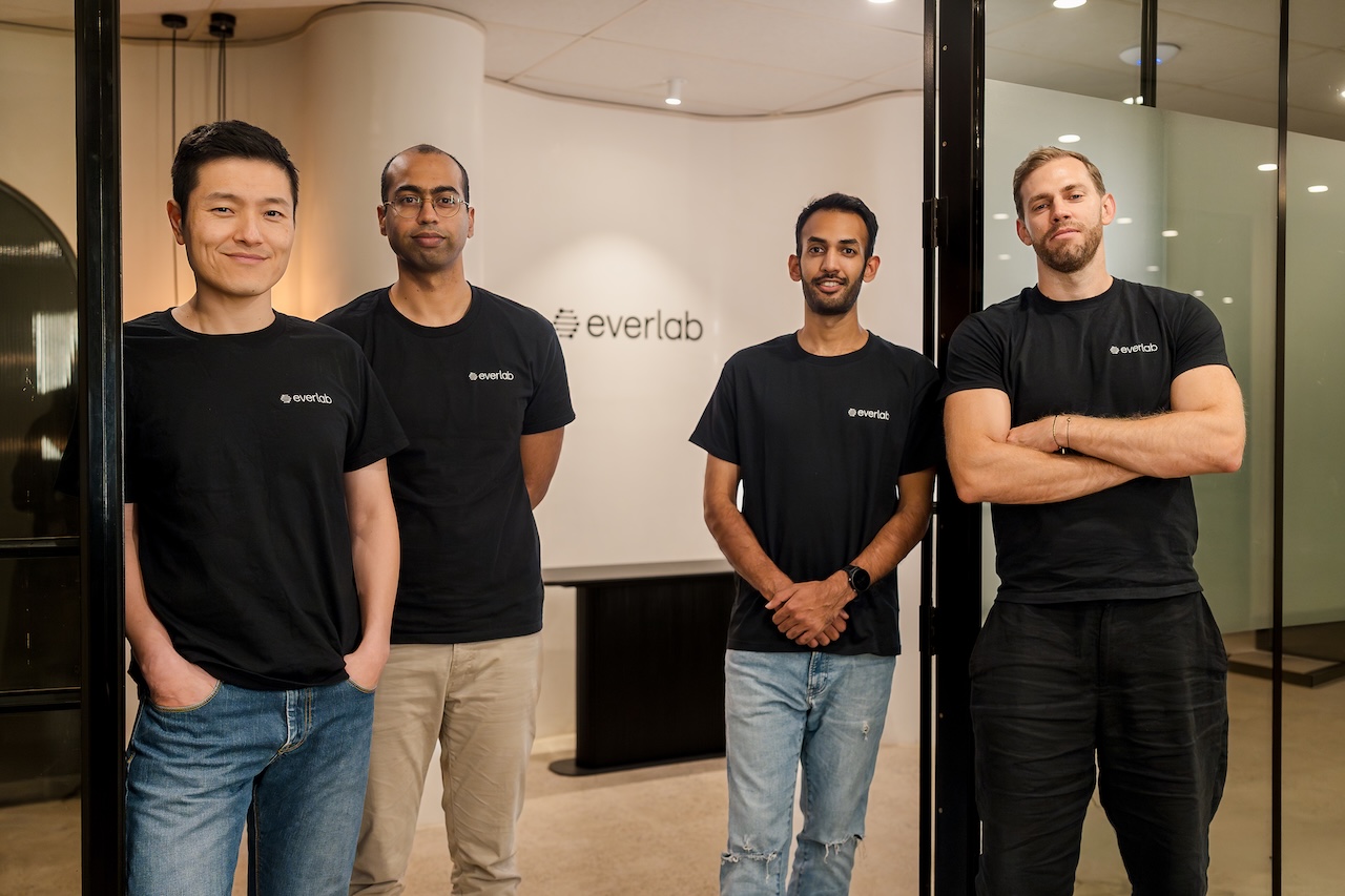 Everlab founding team (L-R): Dr. Steven Lu, Sam Kothari, Anshul Jain, Marc Hermann