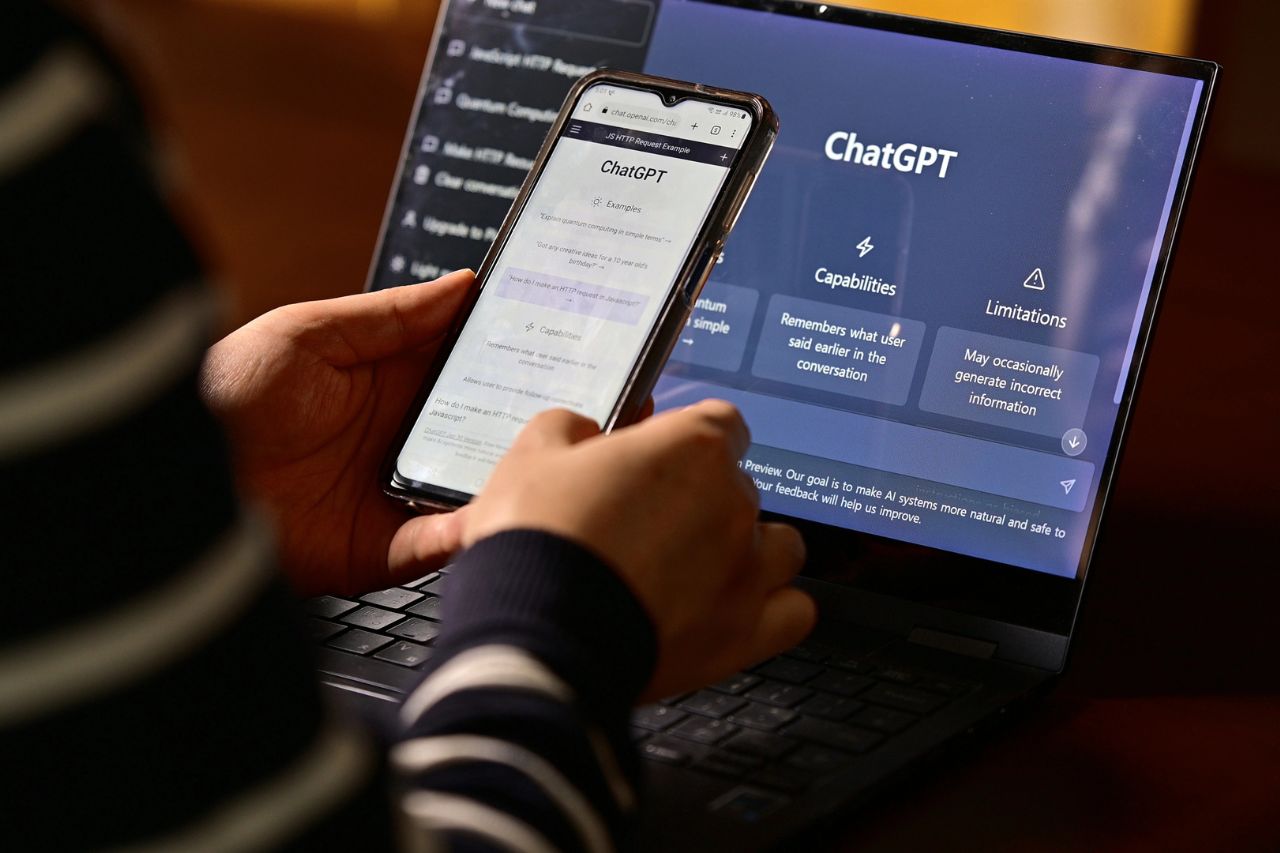 Phone with ChatGPT