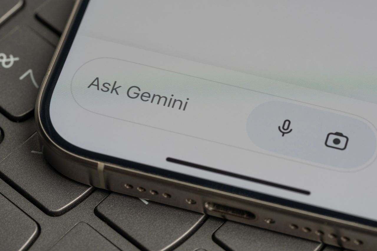 Gemini on a phone